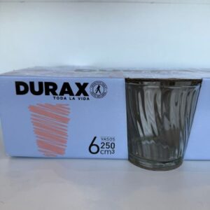 Vaso Durax Tornado 250 ml x 6