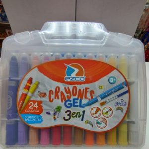 Crayones de gel 3 en 1 x24