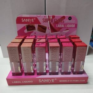 Super Gloss Saniye  Labial Líquido x6 tonos